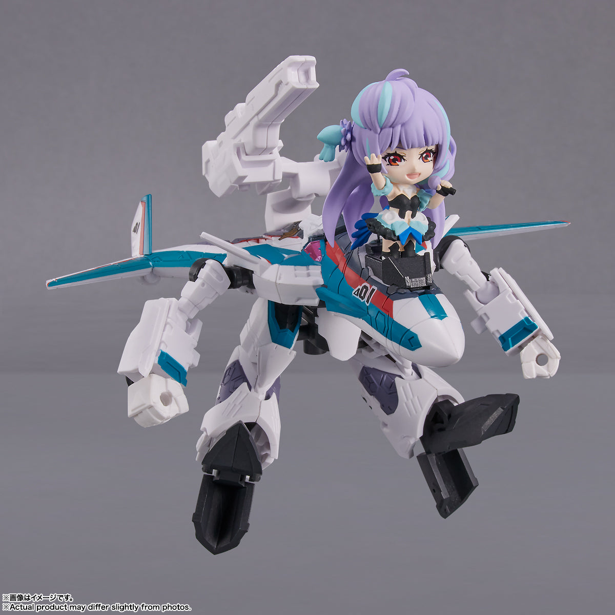 Macross Tiny Session VF-31S Siegfried (Arad Molders) w/ Mikumo Guynemer