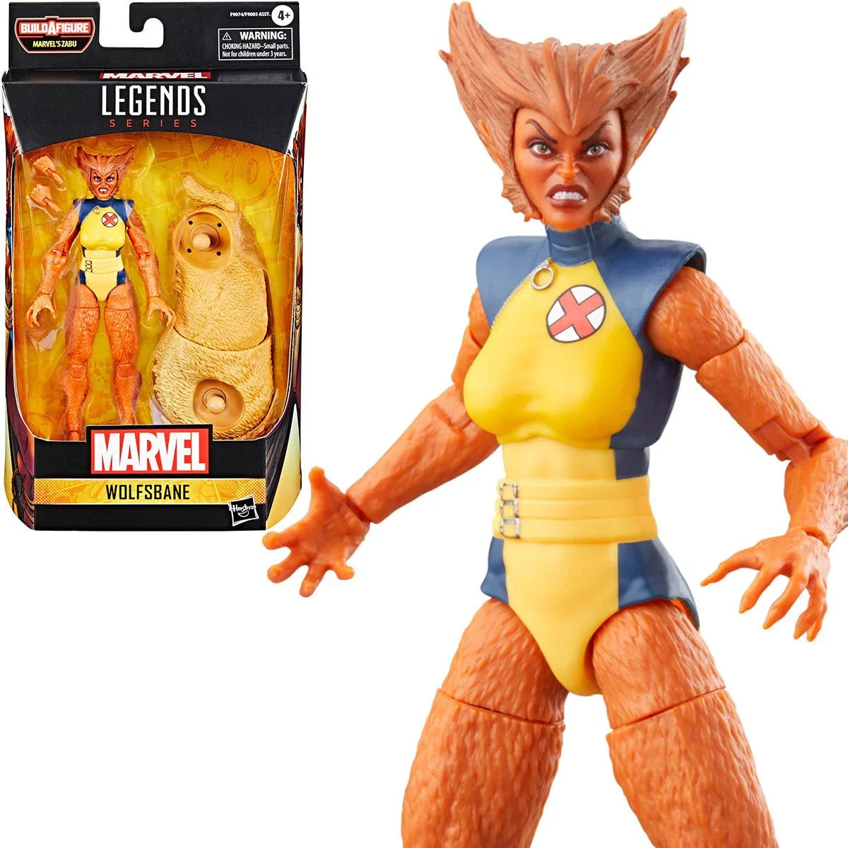 Marvel Legends Series - Zabu BAF - Wolfsbane Action Figure (F9074)