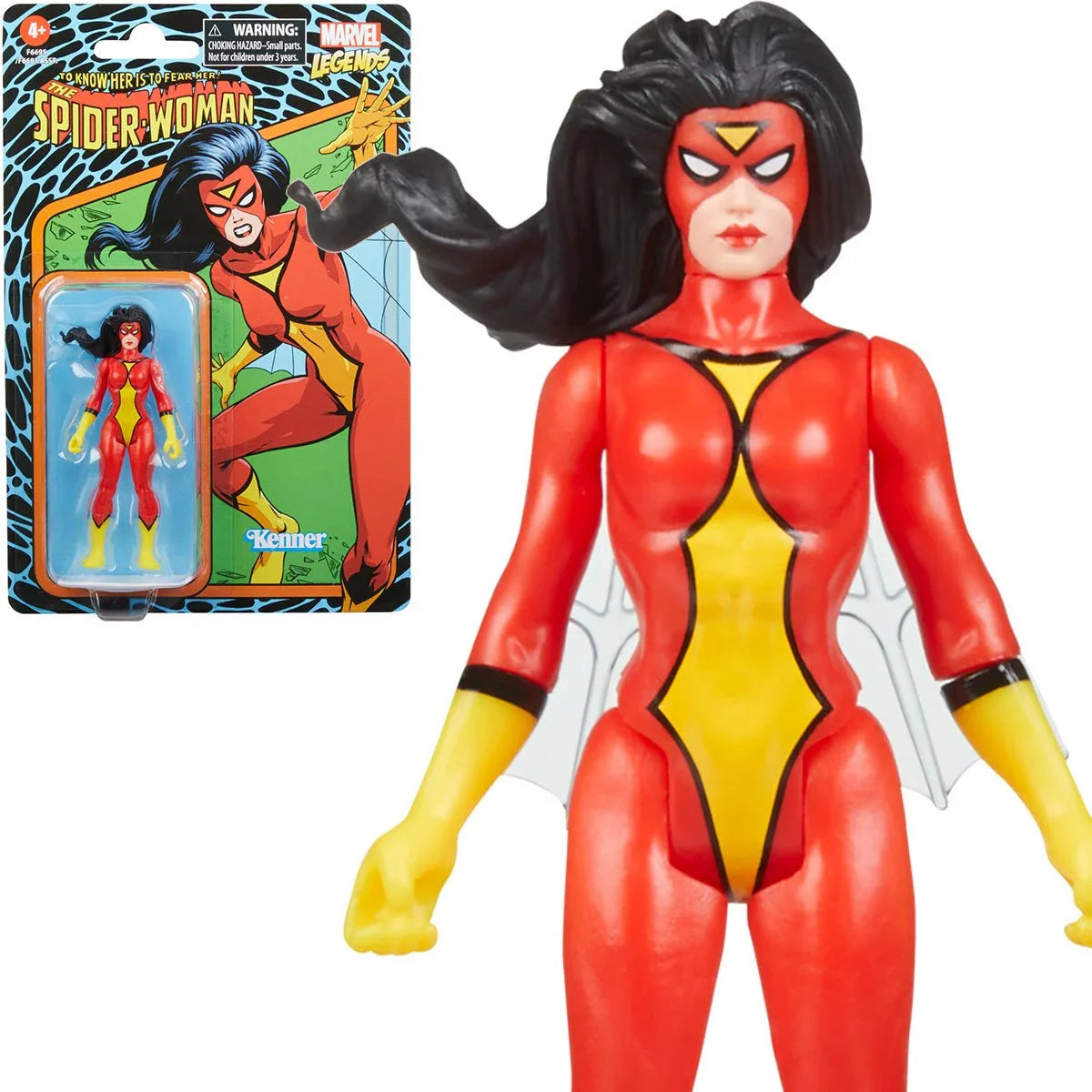 Marvel Legends Kenner Retro 375 Collection - Spider-Woman (To Know Her is to Fear Her!) Figure F6695