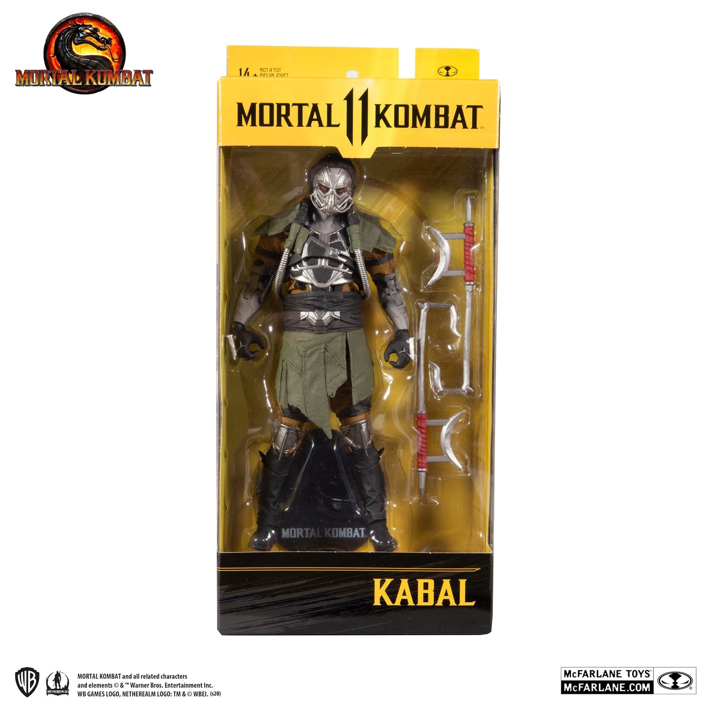 McFarlane Toys - Mortal Kombat 11 - Kabal (Hooked Up Skin) Action Figure (11047) LOW STOCK