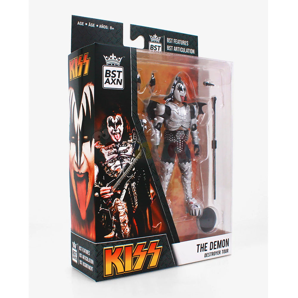 The Loyal Subjects BST AXN - Kiss - The Demon (Destroyer Tour) Gene Simmons Action Figure (00894) LAST ONE!