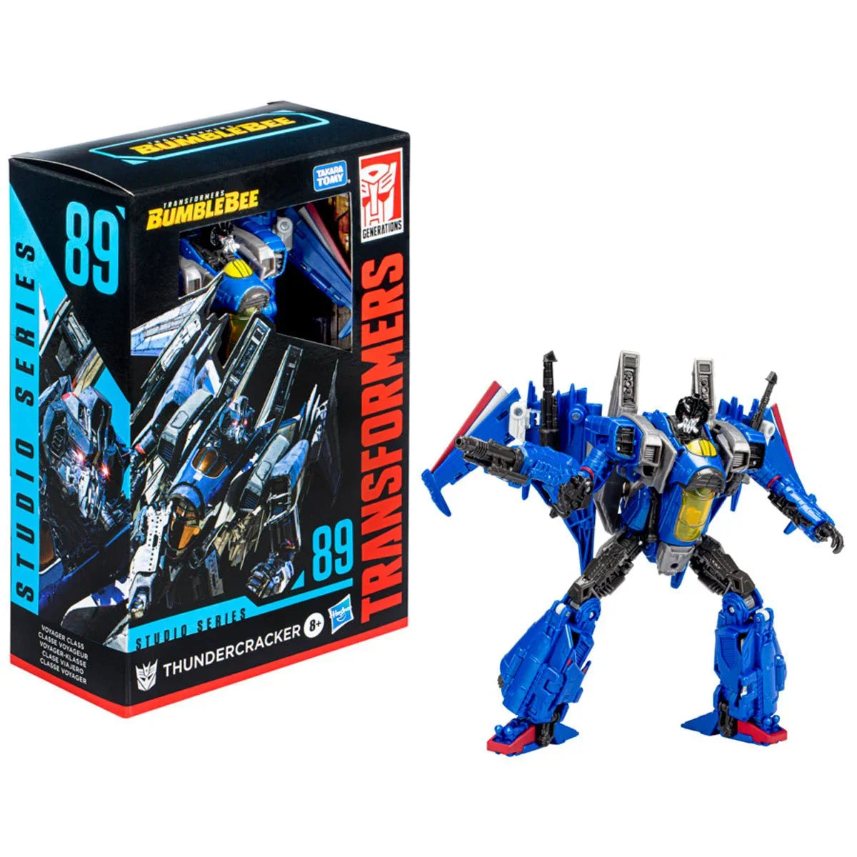 Transformers - Studio Series 89 - Bumblebee Movie - Voyager Class Thundercracker Action Figure F3174