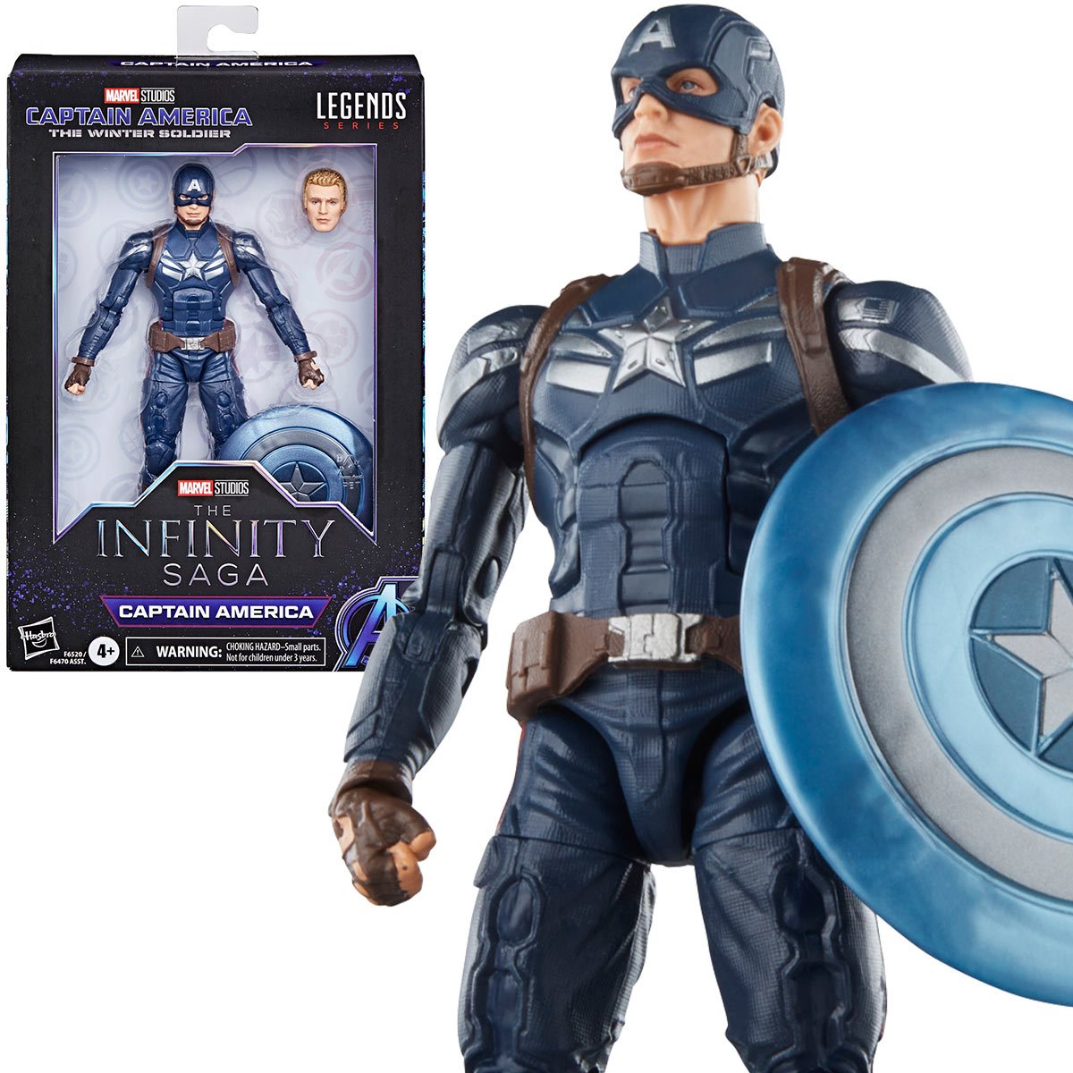 Marvel Legends Studio Series - Avengers: Infinity Saga - Captain America Action Figure (F6520)