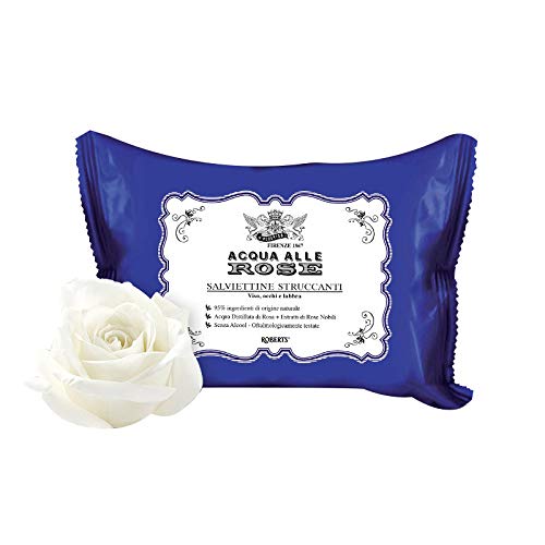Acqua Alle Rose Makeup Remover Wipe, Convenient to Remove Makeup During Trip, 20 Sheets in a Bag