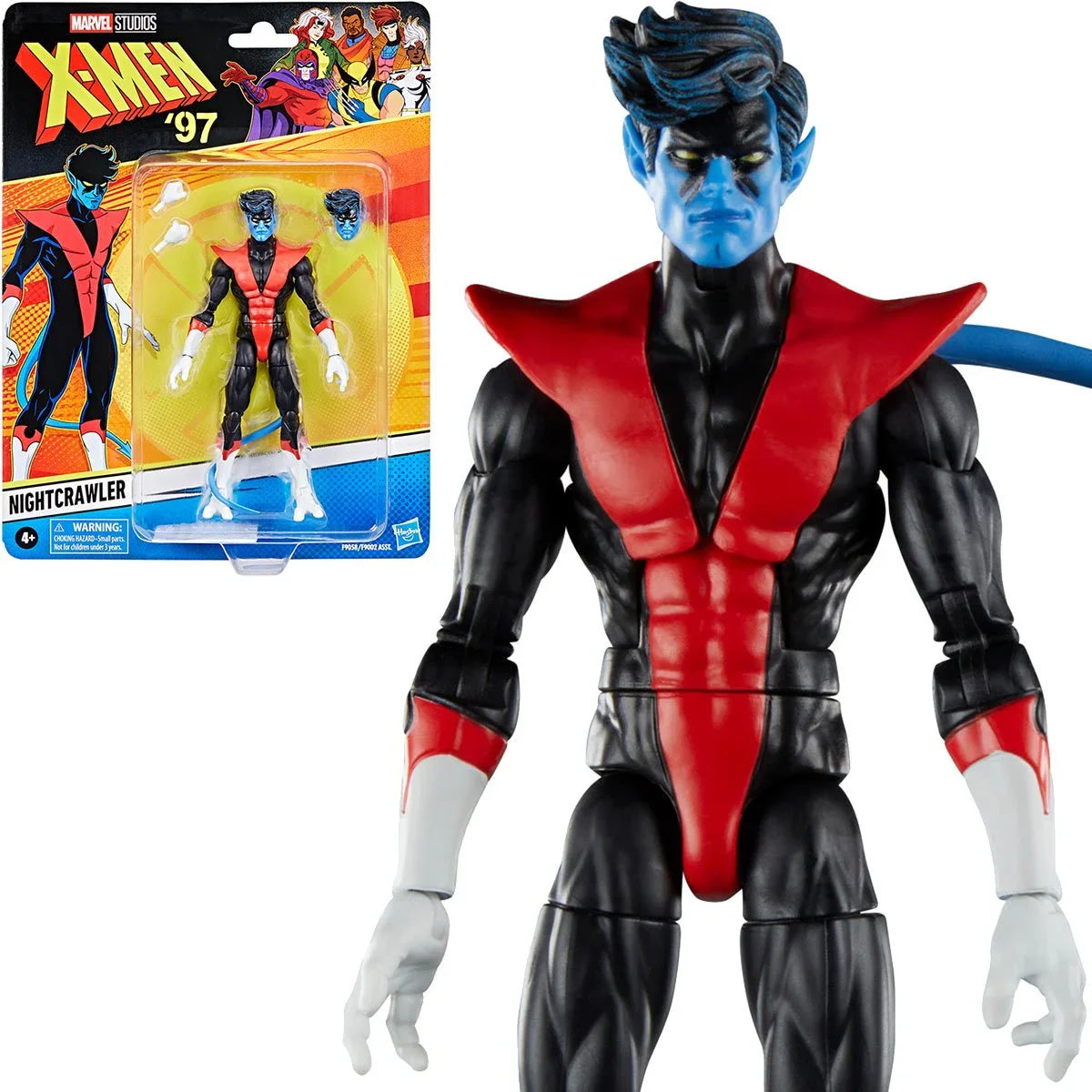 Marvel Legends Retro Series - X-Men 97 - Nightcrawler Action Figure (F9058)