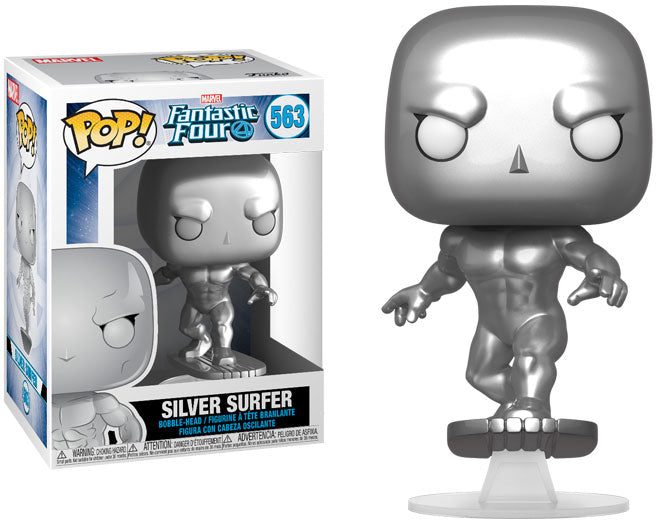 Funko Pop! Marvel - Fantastic Four #563 - Silver Surfer Vinyl Figure (44992) LOW STOCK