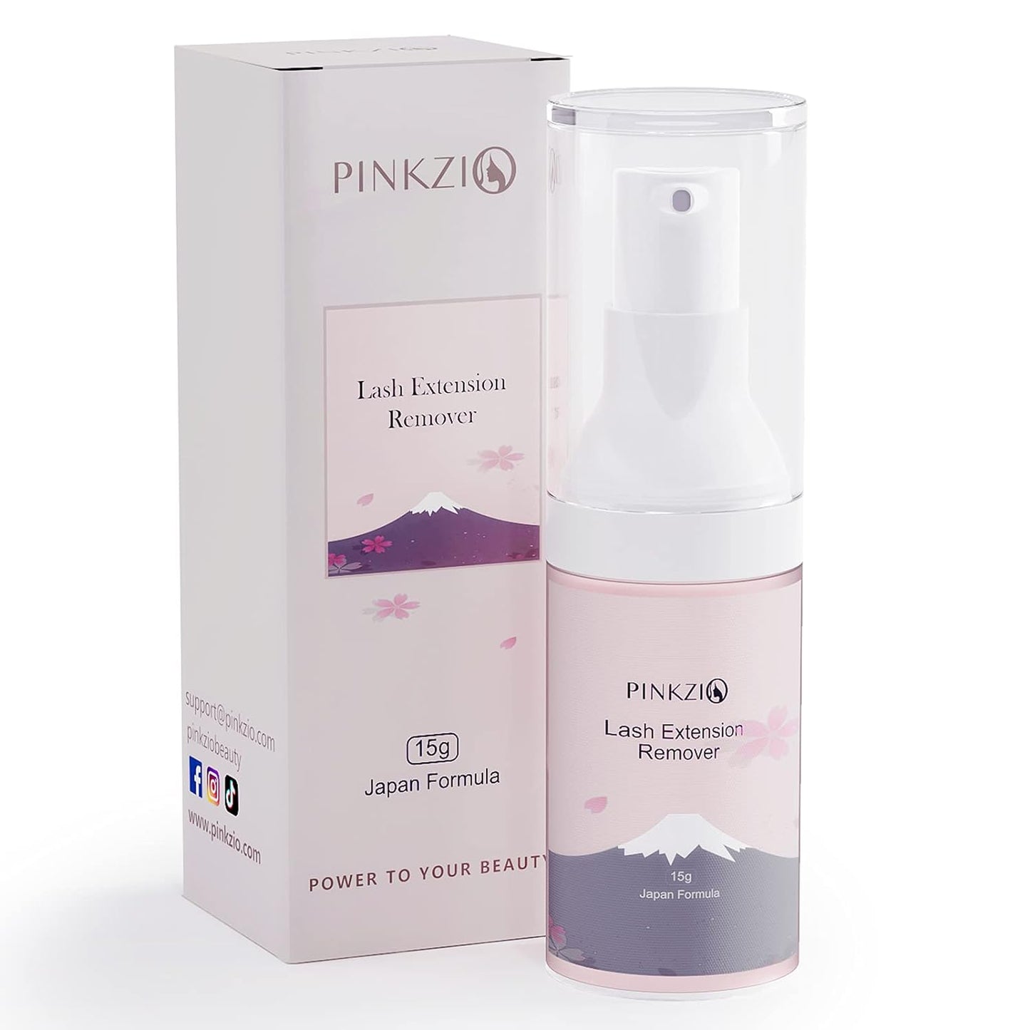 Eyelash Extension Gel Remover - Lash Extension Remover 15ml / Free Acetone/Quickly and Easily Removes Eyelash Extension Adhesive/Fast Dissolution Time