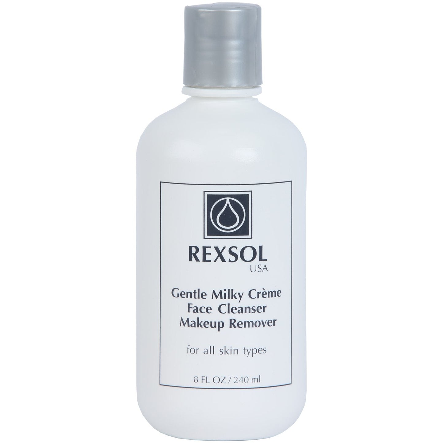 REXSOL Gentle Milky Crème Face Cleanser Makeup Remover (240 ml / 8 fl oz)