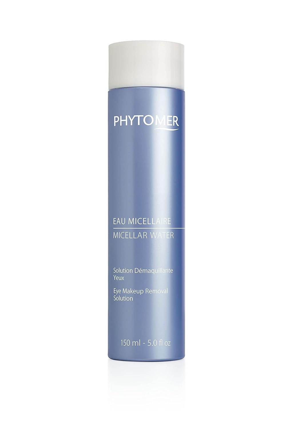 Phytomer Micellar Water Eye Makeup Remover | Mild Cleanser for Waterproof Eye Makeup | Gentle & Effective | Soothe & Protect Sensitive Skin | 150 ml