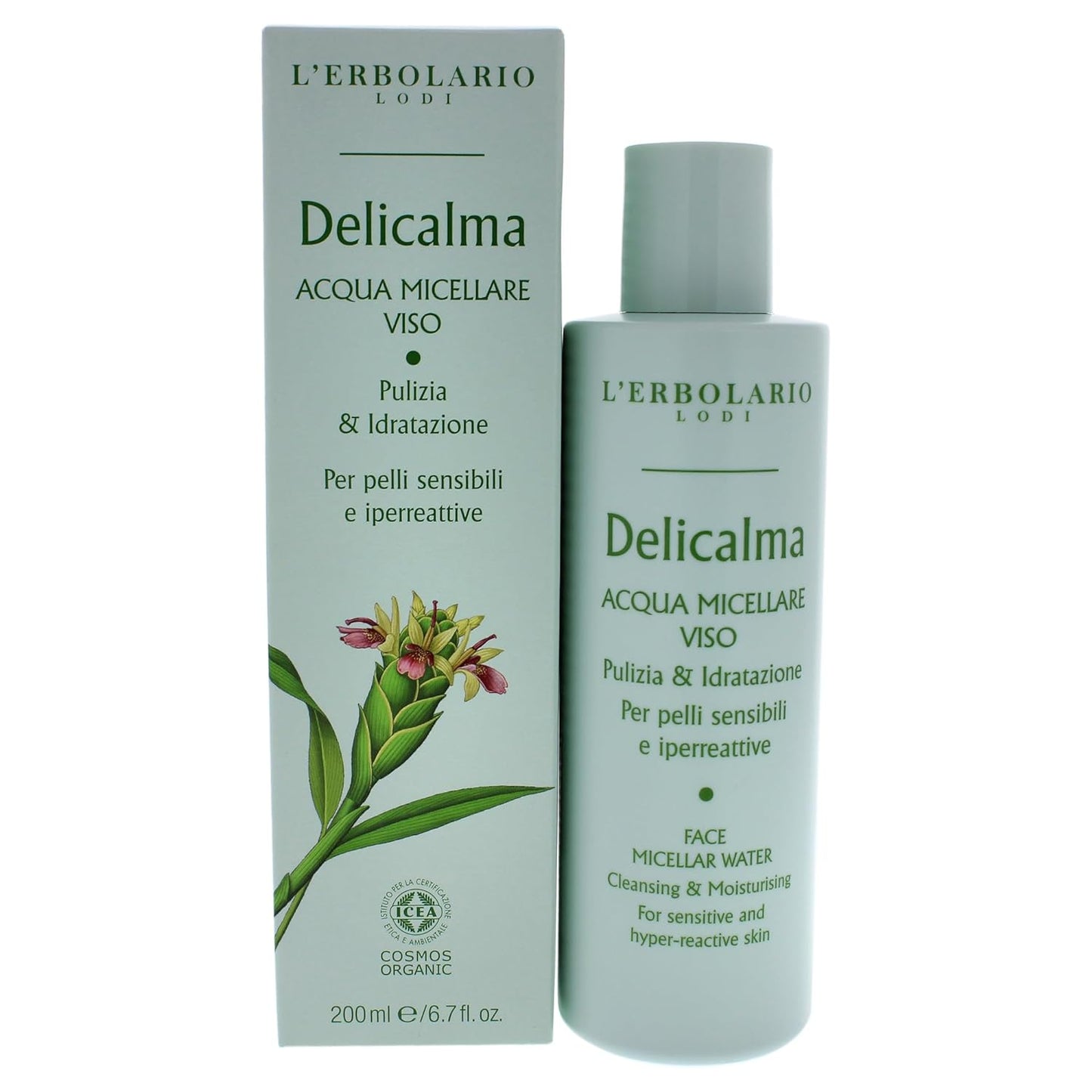 LErbolario Delicalma Face Micellar Water For Unisex 6.7 oz Cleanser