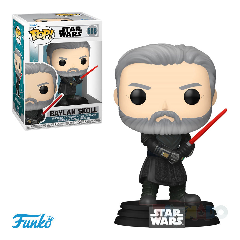 Funko Pop! Star Wars #688 - Ashoka - Baylan Skoll Vinyl Figure (76544) LOW STOCK