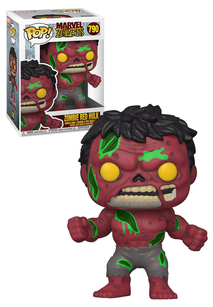Funko Pop! Marvel #790 - Marvel Zombies - Zombie Red Hulk Vinyl Figure (54474) LOW STOCK