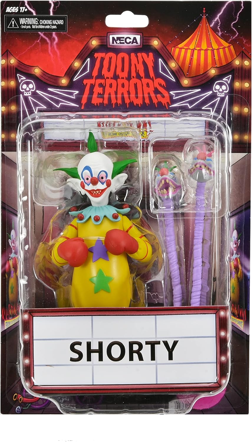 NECA - Toony Terrors - Killer Klowns From Outer Space - Shorty Action Figure (45581) LOW STOCK