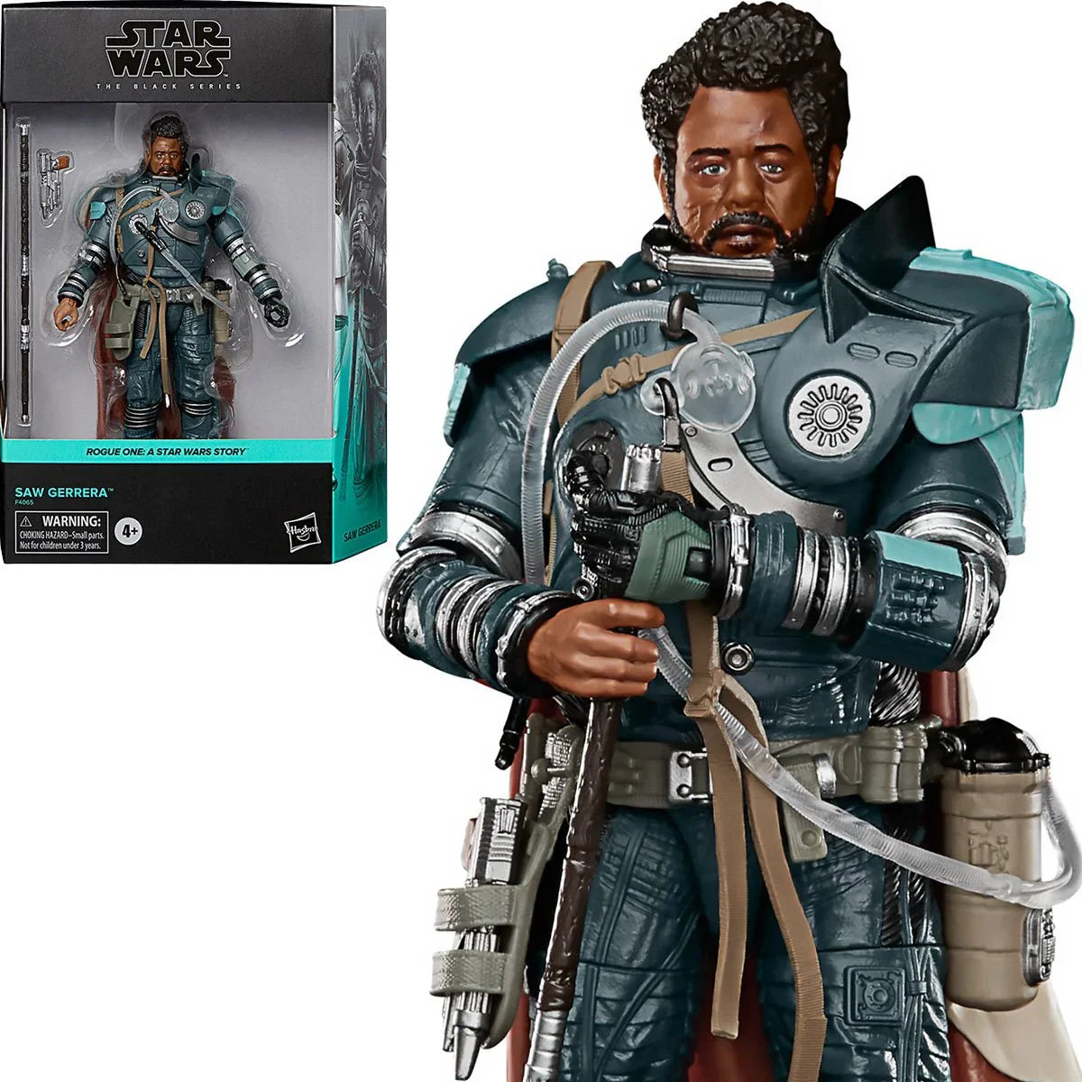 Star Wars: The Black Series - Rogue One: A Star Wars Story - Saw Gerrera Action Figure (F4065) LOW STOCK