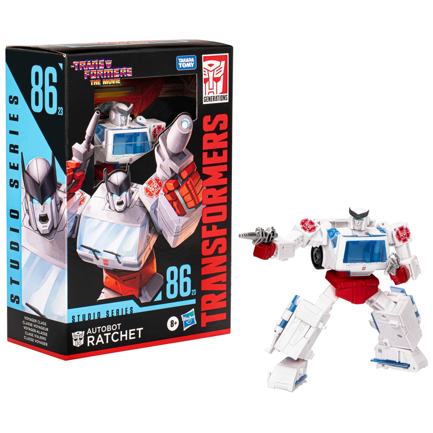 Transformers - Studio Series 86-23 - Voyager Class Ratchet Action Figure (F7243)