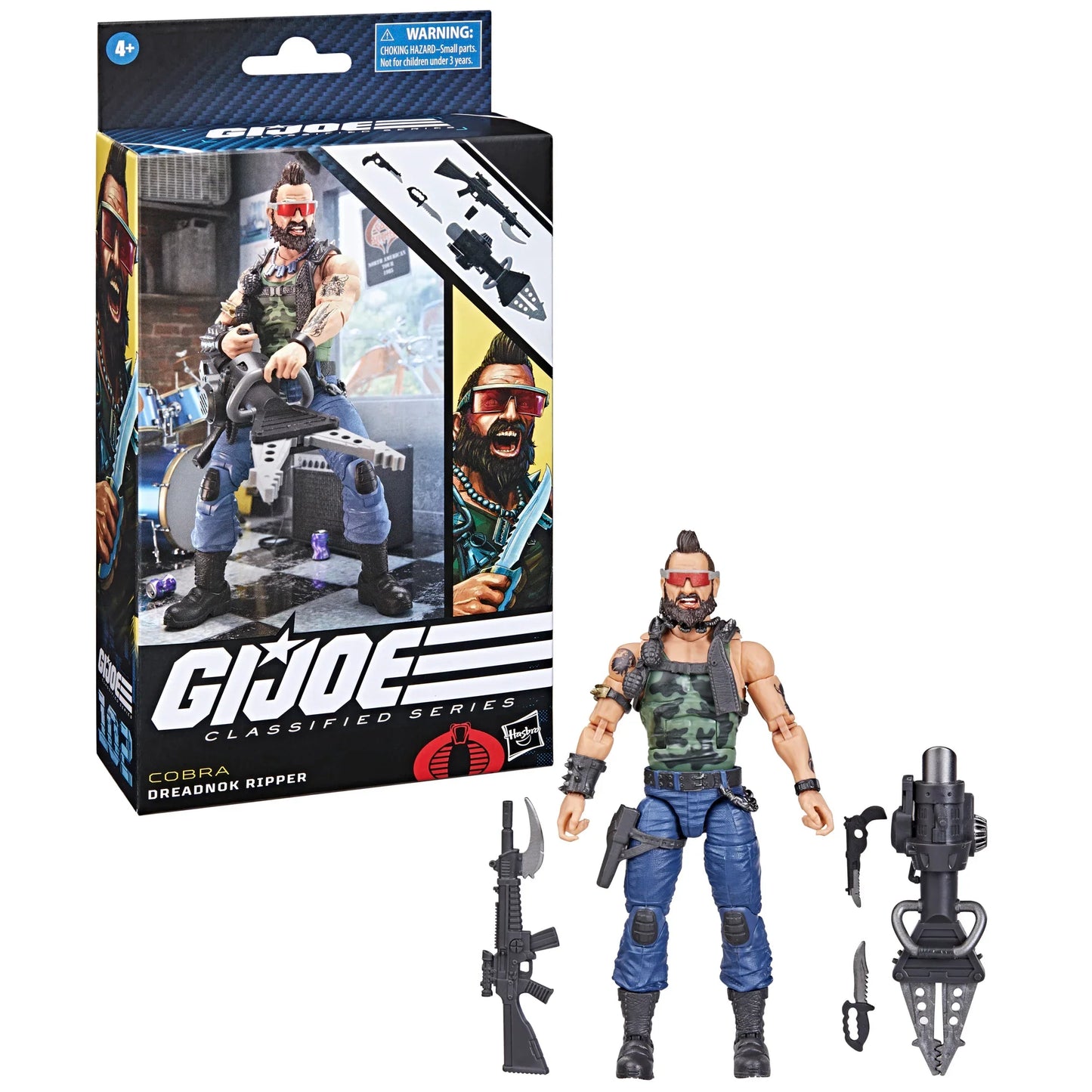 G.I. Joe Classified Series #102 - Dreadnok Ripper Action Figure (F7471)