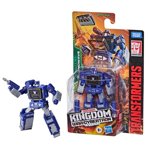 Transformers - War for Cybertron: Kingdom WFC-K21 Core Class Soundwave (F0667) Action Figure