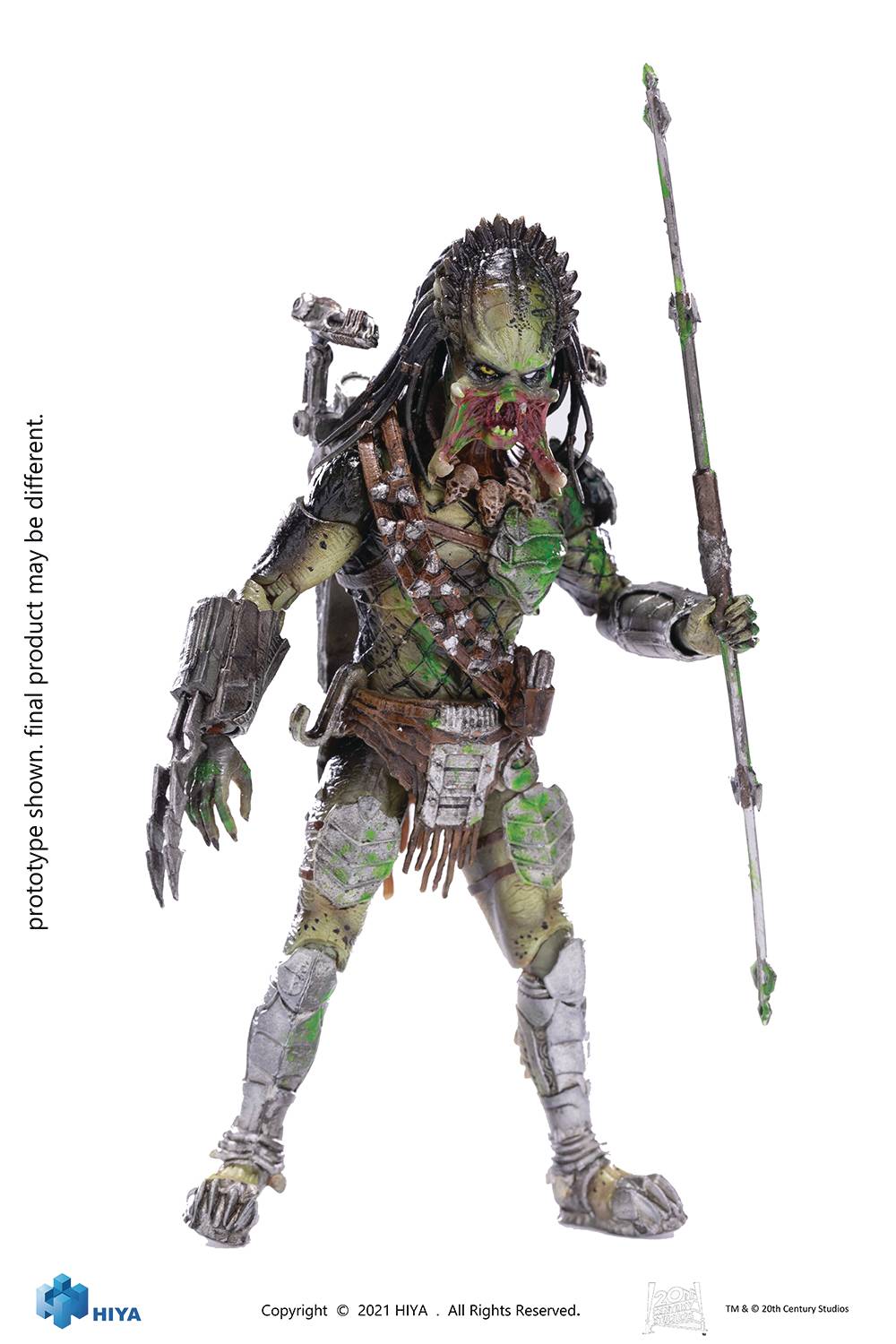 Hiya Toys - Alien vs. Predator: Requiem - Battle Damage Wolf Predator (PREVIEWS Exclusive) 1:18 Scale Action Figure LOW STOCK