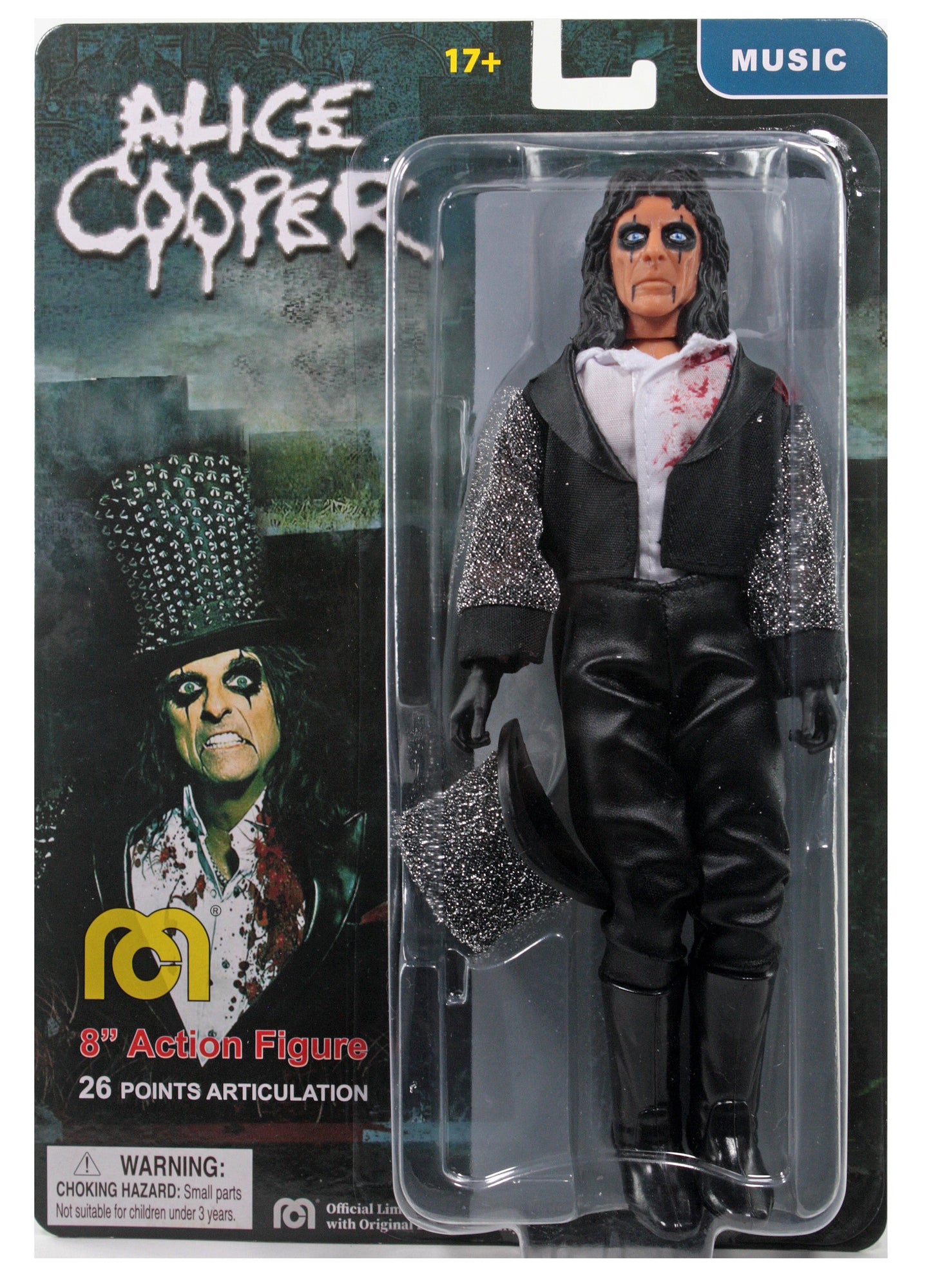 Mego Music - Alice Cooper 8-Inch Action Figure (50094)