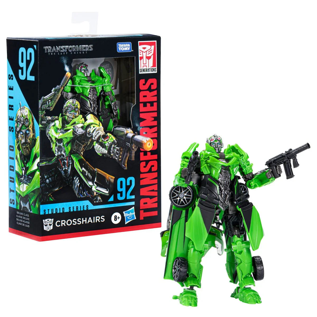 Transformers - Studio Series 92 - The Last Knight - Deluxe Class Crosshairs Action Figure (F3165)