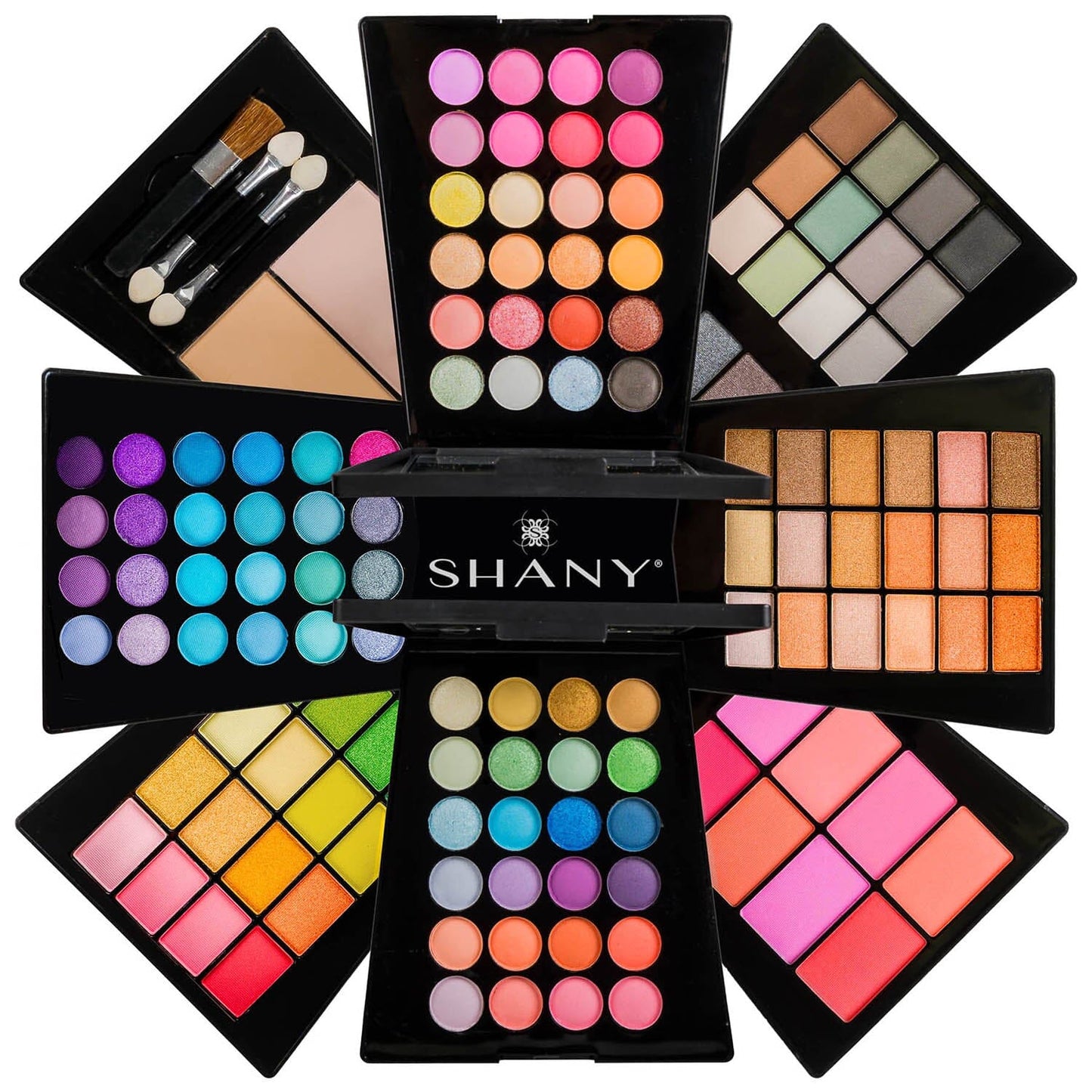 The SHANY Beauty Cliche Makeup Set - All-in-One Makeup Palette with Eyeshadows, Face Powders, and Blushes - SHOP - MAKEUP SETS - ITEM# SH-188
