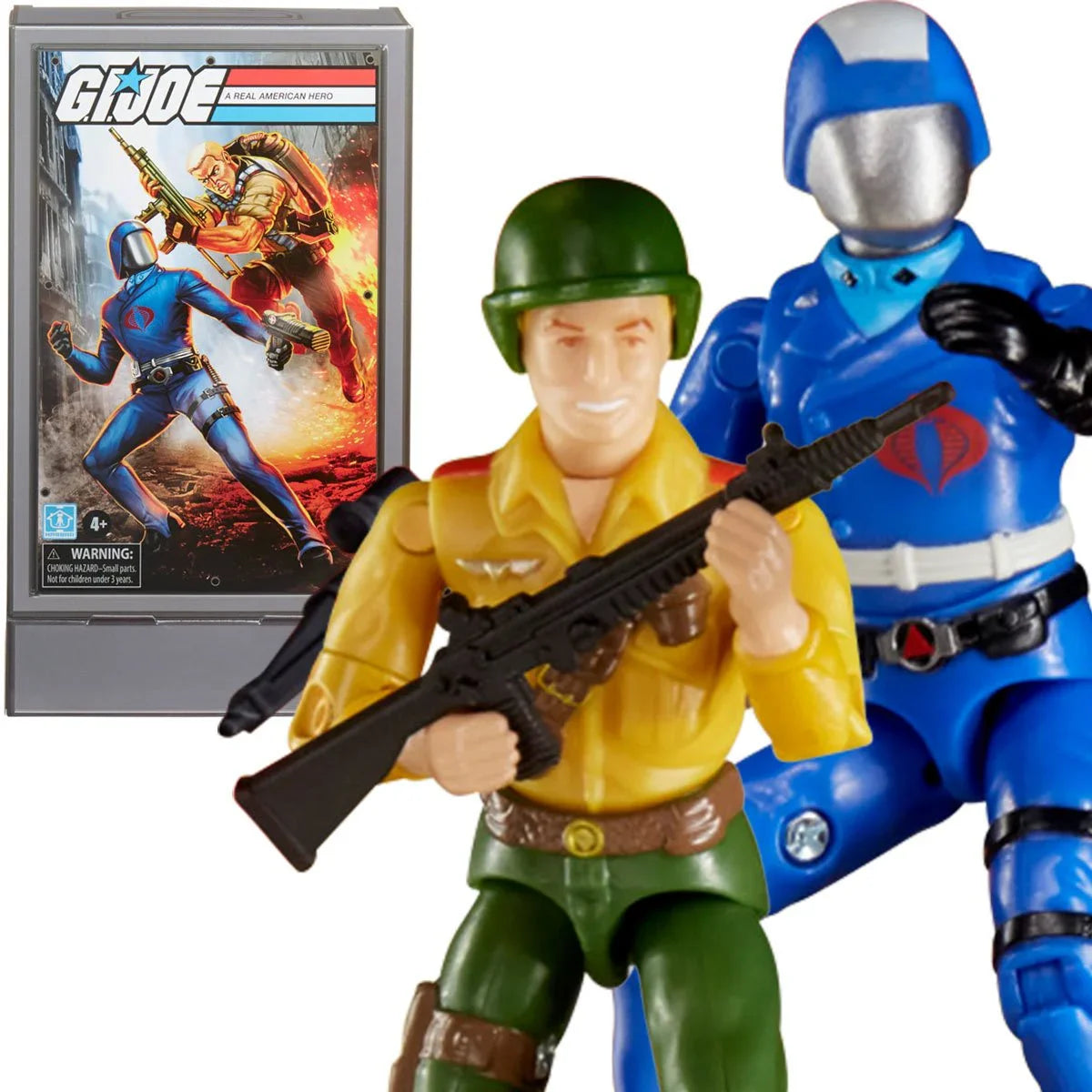 G.I. Joe Retro Collection - Duke vs. Cobra Commander (F4926) 3.75-Inch Exclusive 2-Pack Action Figure Set LAST ONE!