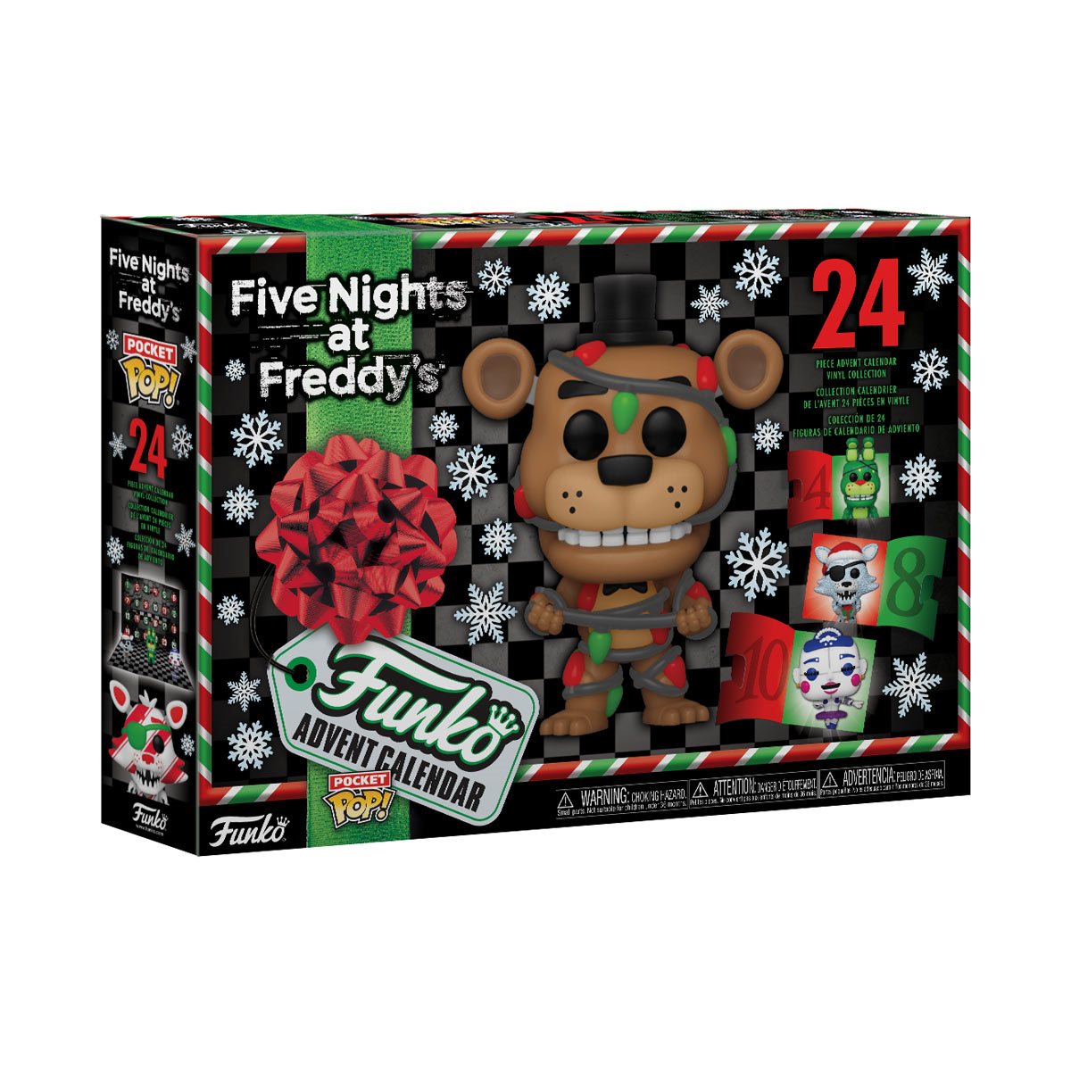 Funko Pocket Pop! - Five Nights at Freddy's 24 Day Advent Calendar (2023) Vinyl Figures (72480)