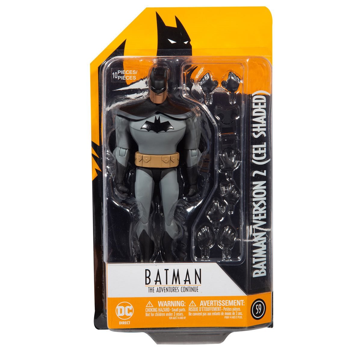 McFarlane Toys DC Multiverse Batman: The Adventure Continues - Batman (Version 2 Cel Shaded) Action Figure LOW STOCK