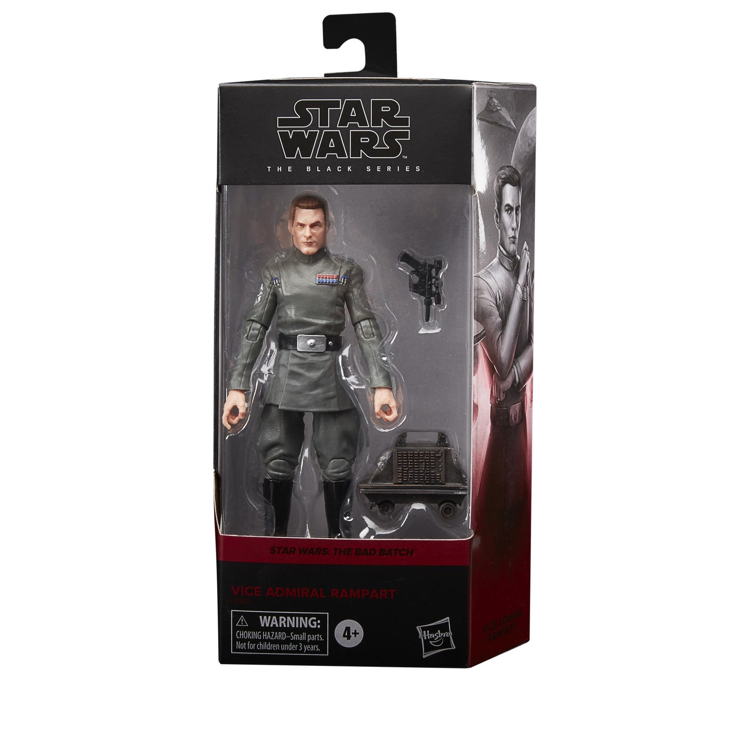 Star Wars: The Black Series (The Bad Batch) Vice Admiral Rampart Action Figure (F2932)