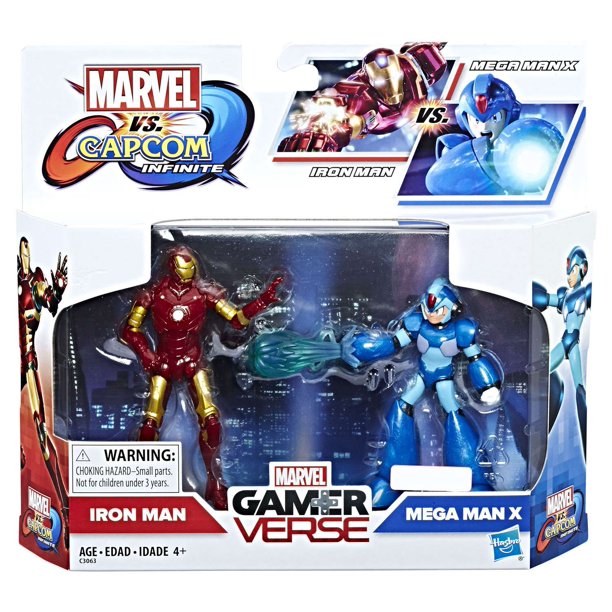 Marvel Gamerverse - Marvel vs Capcom Infinite - Iron Man vs Mega Man X (C3063) LOW STOCK