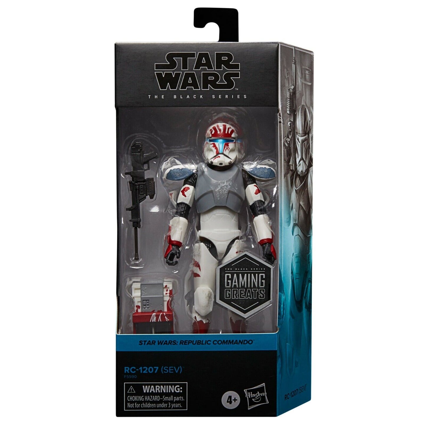 Star Wars: Black Series - Star Wars: Republic Commando - RC-1207 (Sev) Exclusive Action Figure (5590 LOW STOCK