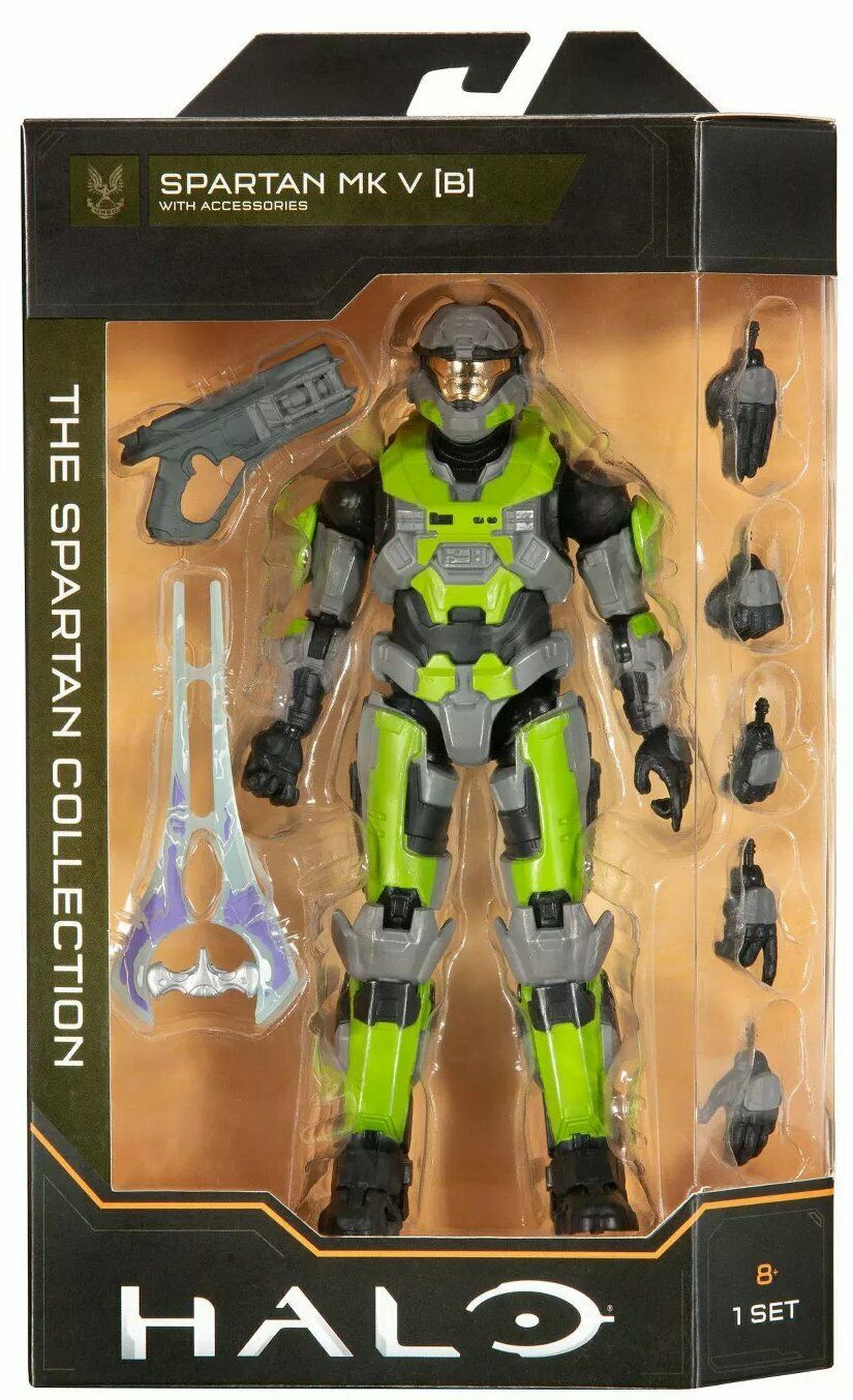 Halo - The Spartan Collection - Series 2 - Spartan MK V (B) (With Accessories) Action Figure (HLW0055) LAST ONE!