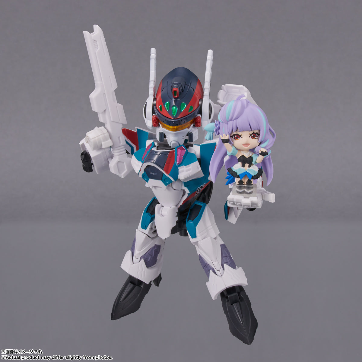 Macross Tiny Session VF-31S Siegfried (Arad Molders) w/ Mikumo Guynemer