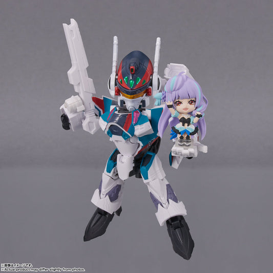 Macross Tiny Session VF-31S Siegfried (Arad Molders) w/ Mikumo Guynemer
