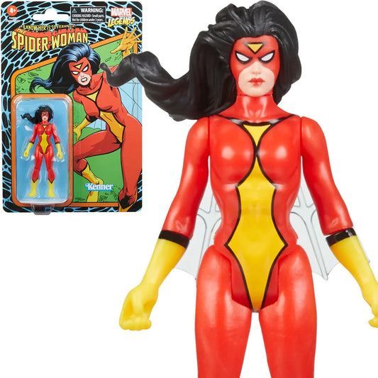 Marvel Legends Kenner Retro 375 Collection - Spider-Woman (To Know Her is to Fear Her!) Figure F6695