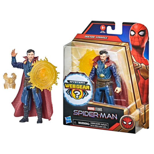 Spider-Man: No Way Home - Mystery Web Gear - Doctor Strange 6-Inch Action Figure (F3158) LOW STOCK