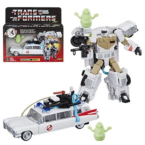 [PRE-ORDER] Transformers Collaborative Mashup - Ghostbusters Ecto-1 - Ectotron (E6017) Action Figure