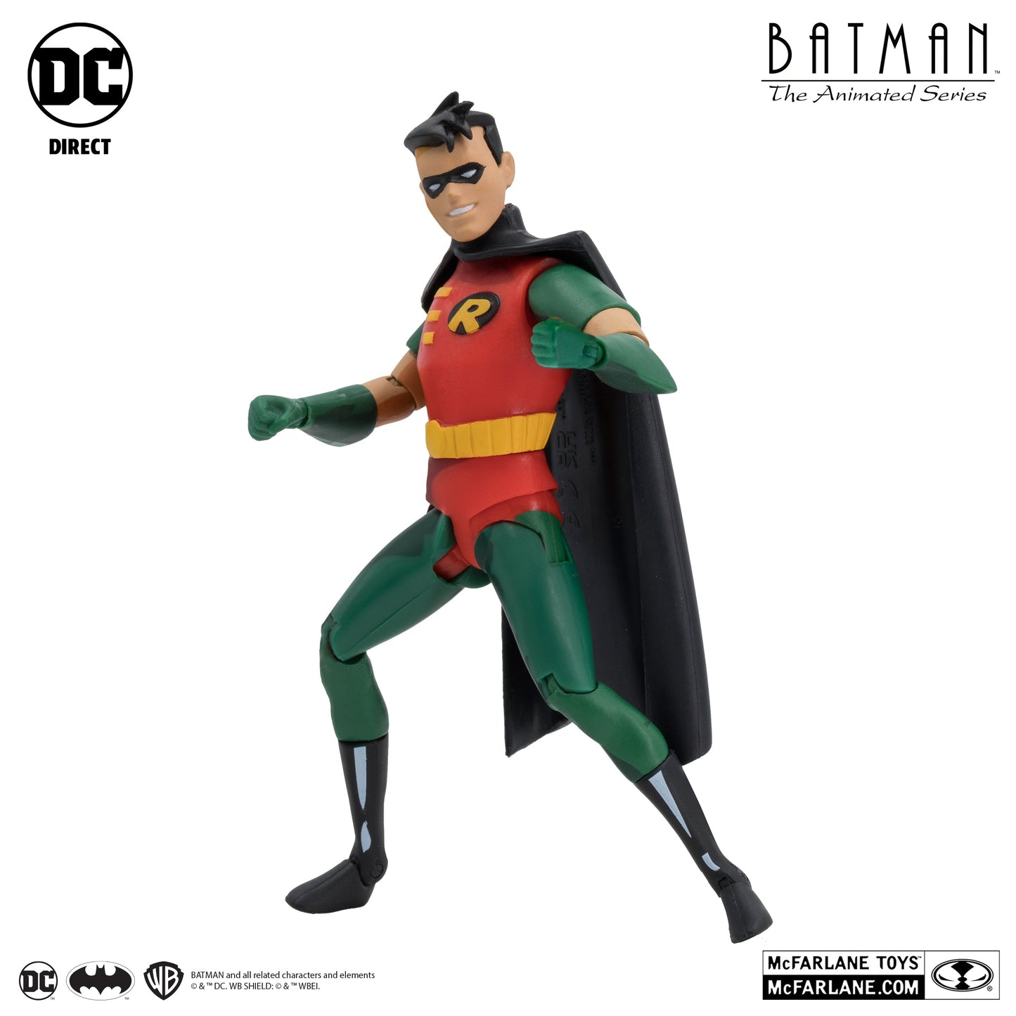 McFarlane Toys - Batman: The Animated Series - Robin (Condiment King BAF) Action Figure (17612)