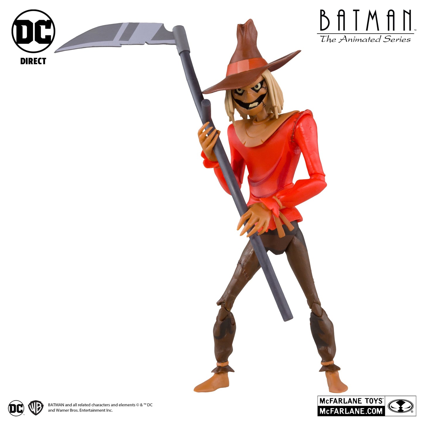 McFarlane Toys - Batman:The Animated Series - Scarecrow (Condiment King BAF) Action Figure (17613) LOW STOCK