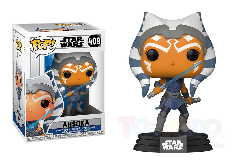 [PRE-ORDER] Funko Pop! Star Wars #409 - The Clone Wars - Ahsoka Vinyl Figure (52023) LOW STOCK