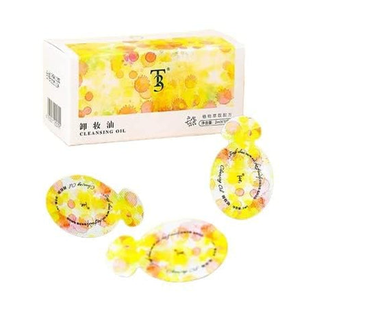 Pack of 30 T3 Portable makeup remover, cleansing Oil, disposable makeup cleansing balm for personal care