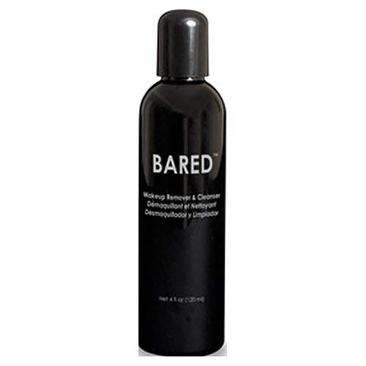 Mehron Makeup Bared Makeup Remover & Cleanser | Face Wash | Eye Makeup Remover 4 oz (118 ml)