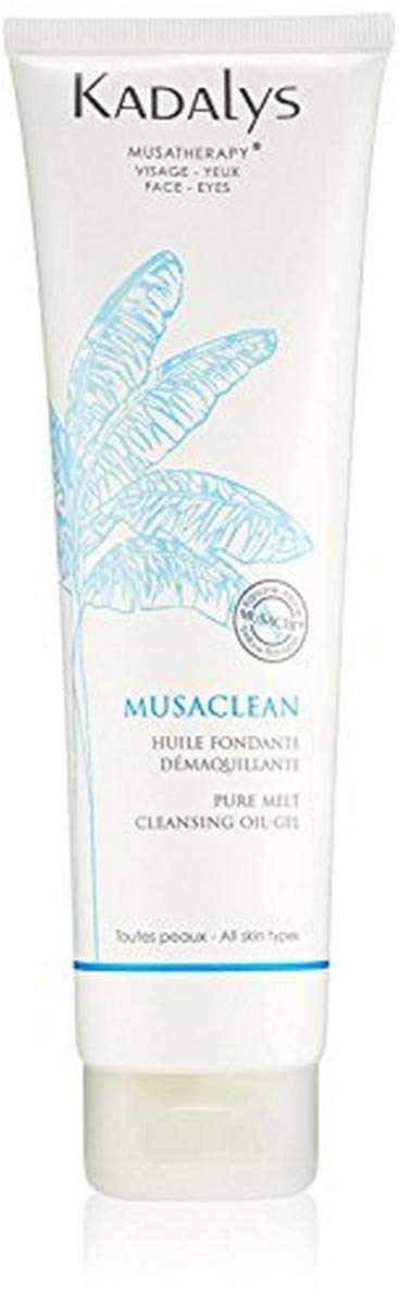 Musaclean Pure Melt Cleansing Oil Gel - Organic - Yellow Banana, 5.07 Fl Ounce