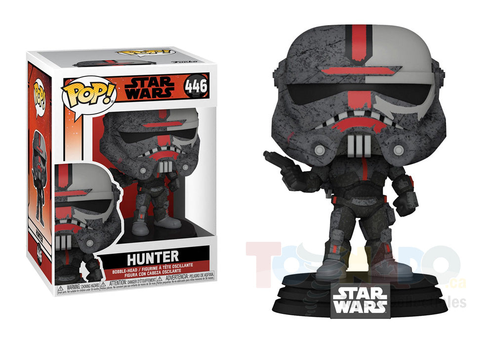 Funko Pop! Star Wars #446 - Star Wars: The Bad Batch - Hunter Vinyl Figure LOW STOCK