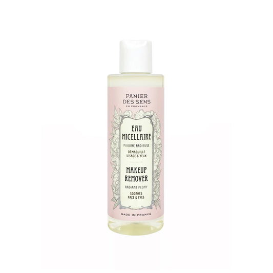 Panier des Sens - Micellar Water - with Cornflower + Rose + Peony Extract - Cleansing & Radiance - Make up Remover for Women Made in France - Gentle Face Cleanser 98% Natural Ingredients – 6.8 floz