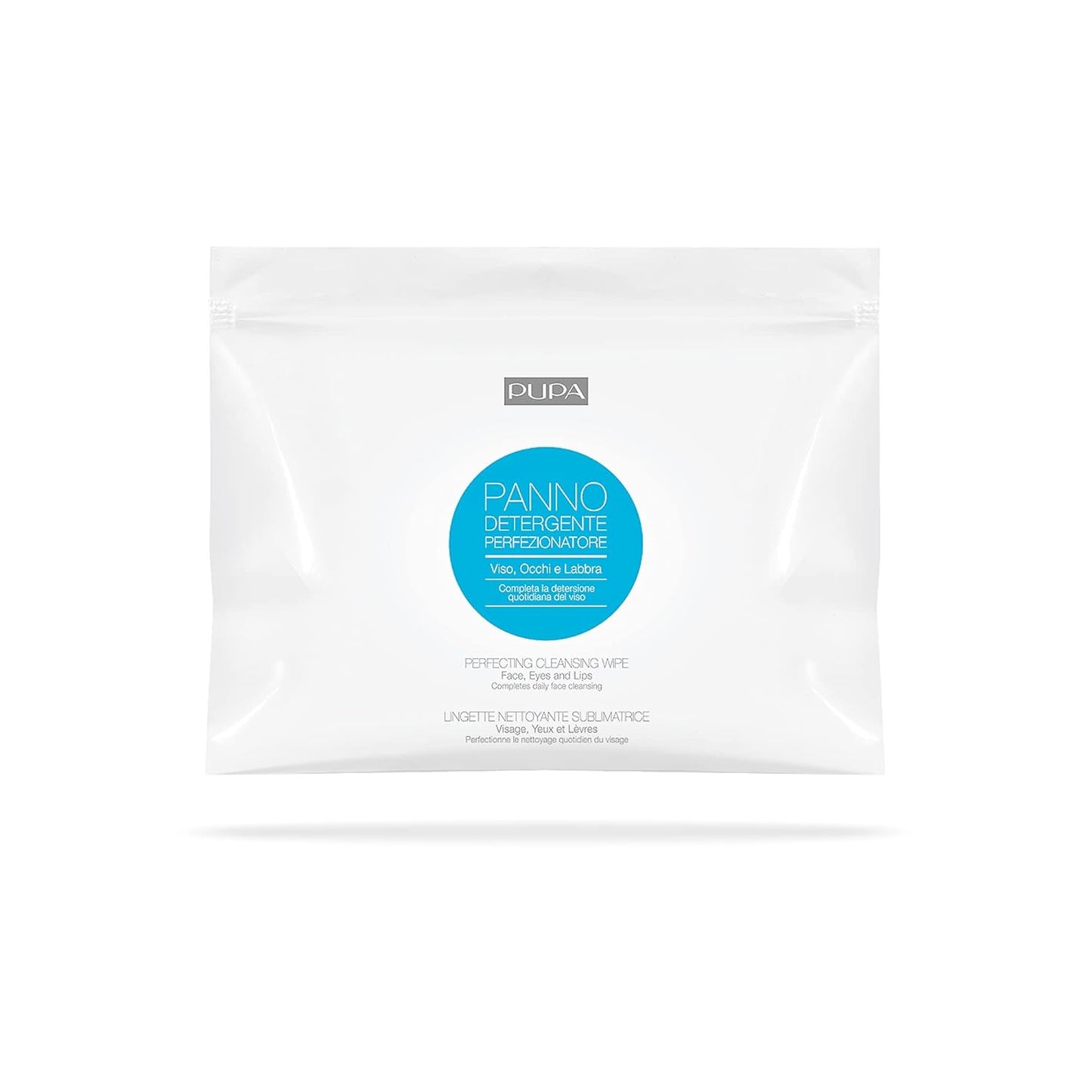 Pupa Milano Perfecting Cleansing Wipe - Soft Flannel That Eliminates All Traces Of Make-Up - Removes Excess Sebum And Treatment Residues - Made With Pva Fabric - Suitable For All Skin Types - 1 Pc