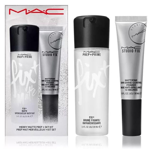 MAC Merry Matte Prep + Set Kit