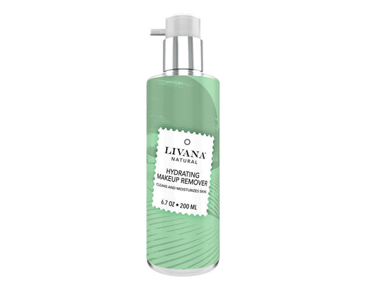 Hydrating Natural Makeup Remover by Livana Made in USA Vegan Friendly Remove Thick Makeup Easily