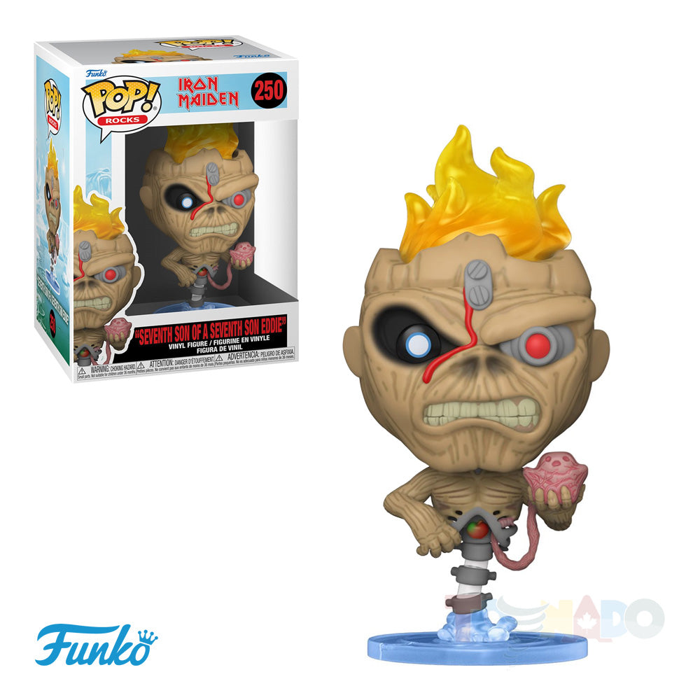 Funko Pop! Rocks #250 - Iron Maiden - Seventh Son Of A Seventh Son Eddie Vinyl Figure (57609)