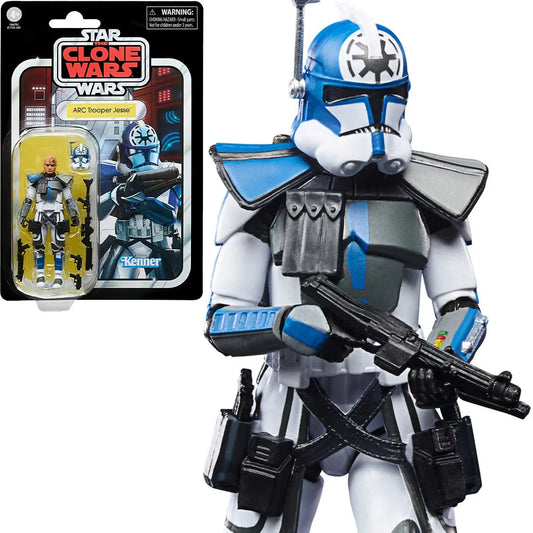Star Wars: The Vintage Collection - The Clone Wars - ARC Trooper Jesse Action Figure (F4479) LOW STOCK